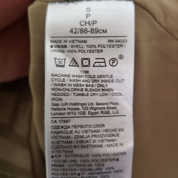 Banana Republic Floral Pleated Flowy Spring Blouse Size S - Picture 3 of 6